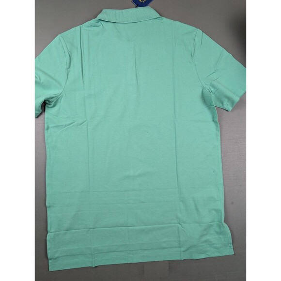 Ralph Lauren Polo Golf VIS-DRY Men’s Polo Shirt L – Mint Green / Pink Trim – New - Picture 8 of 8